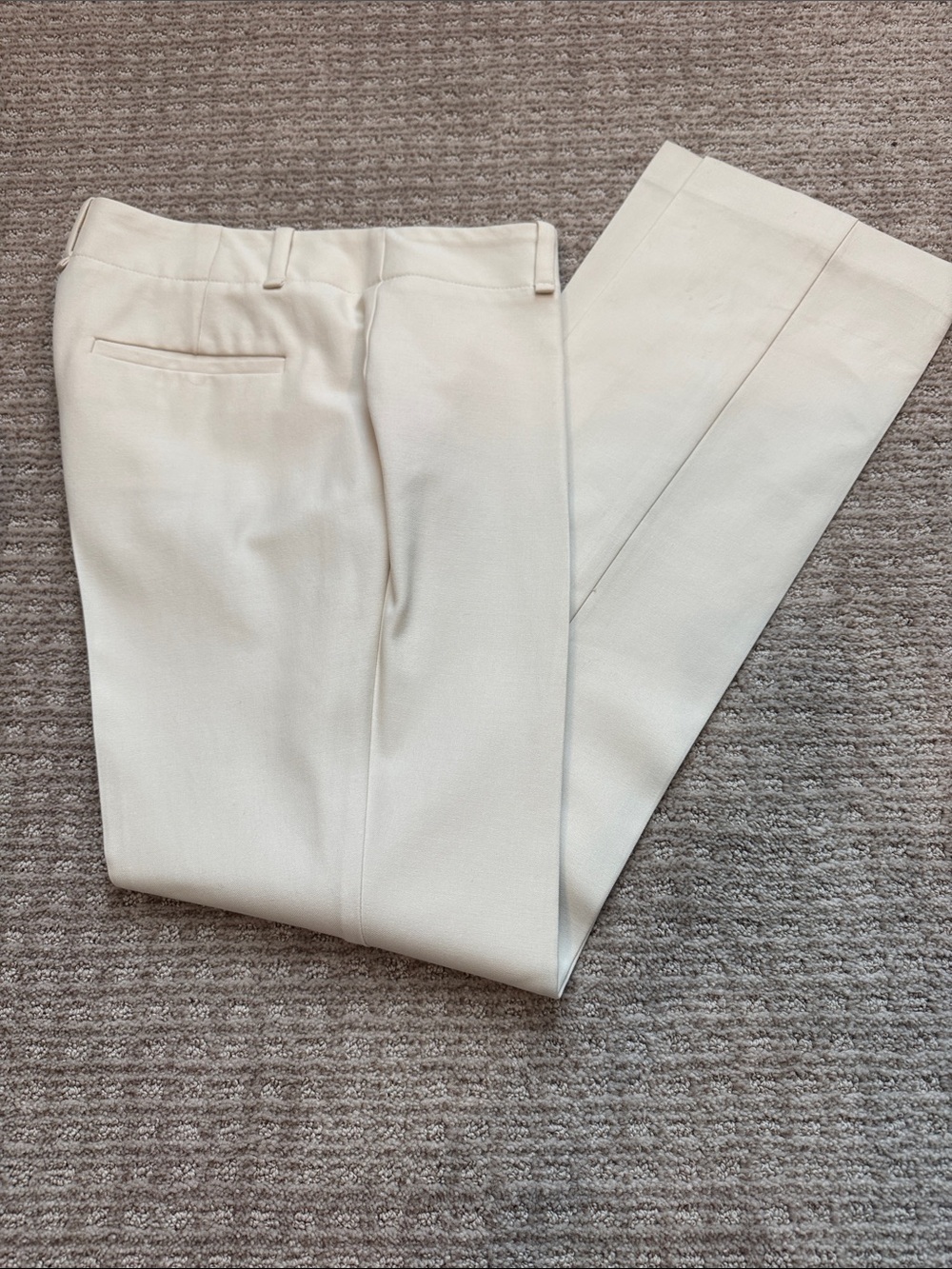 Ann Taylor- Cream Pants- Size 8